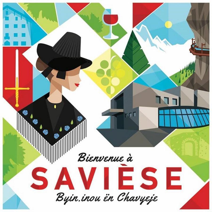 Chambre D'Hote Du Moulin Savièse Exteriör bild